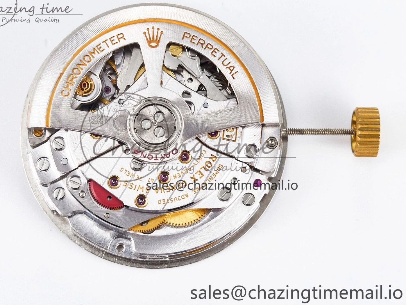 Movement Super (Silver Modded Clone Automatic DD4131 Daytona Color) 28800 Custom VPH 1229